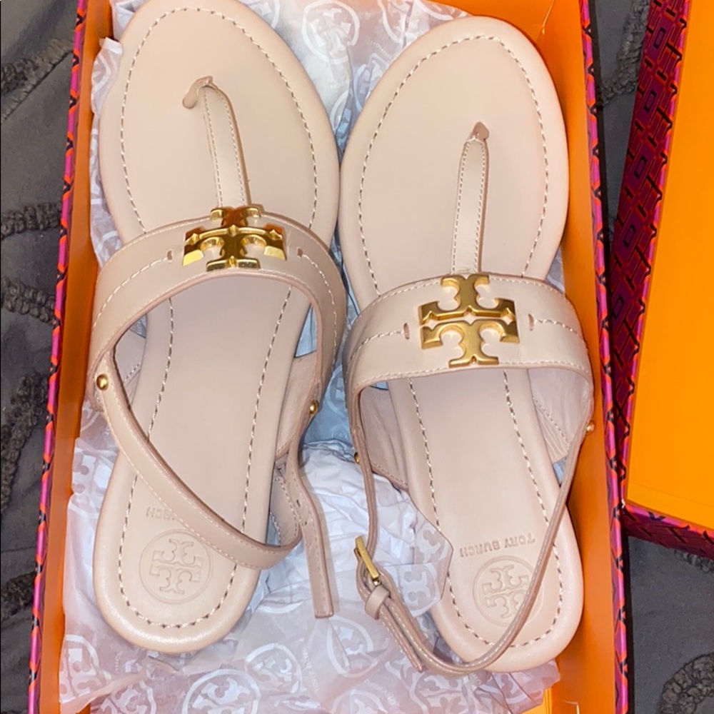 Light Pink Tory Burch Sandals